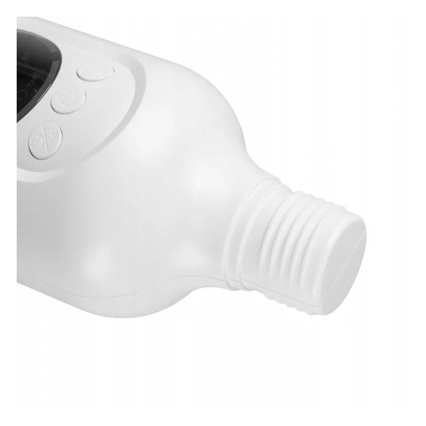 LED nabíjací stojanový ventilátor s LED osvetlením LED/4,8W/5V USB 7200 mAh biela + diaľkové ovládanie