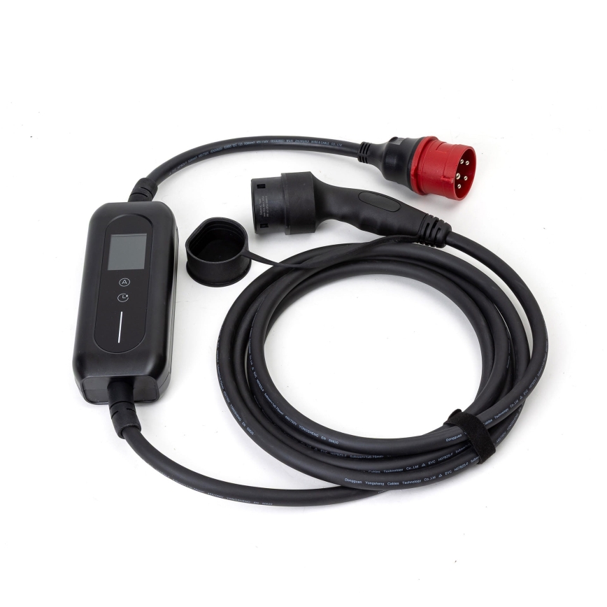 Nabíjacia stanica pre elektromobily s konektorom typu 2, 5 m, 22 kW, 32 A, IP54, Tuya