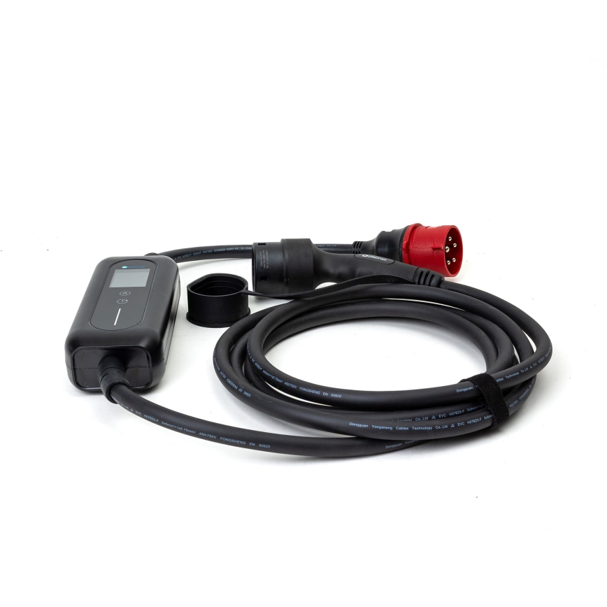 Nabíjacia stanica pre elektromobily s konektorom typu 2, 5 m, 22 kW, 32 A, IP54, Tuya