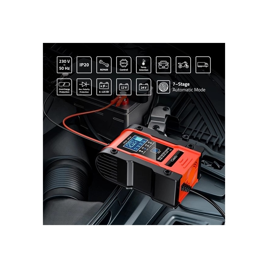 Nabíjačka akumulátorov 110W/230V