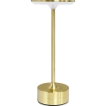 Nabíjateľná dotyková stolná LED lampa TAVOLO LED/2,5W/5V 2400 mAh 3000-6000K zlatá