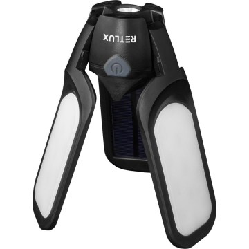Nabíjateľná LED kempingová svietilka so solárnym panelom LED/3W/1600 mAh IPX4