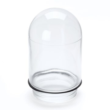 Náhradné sklo k lustru a lampe EDWARD E27, priemer 10 cm, číre