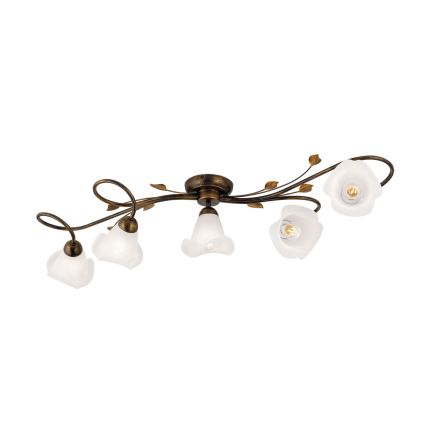 Náhradné sklo k lustru a lampe SISI E14 pr. 13 cm biela