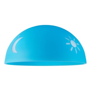 Náhradné sklo k lustru DAY NIGHT E27 pr. 30 cm modrá