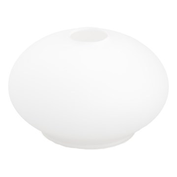 Náhradné sklo k lustru E14 pr. 13,5 cm biela
