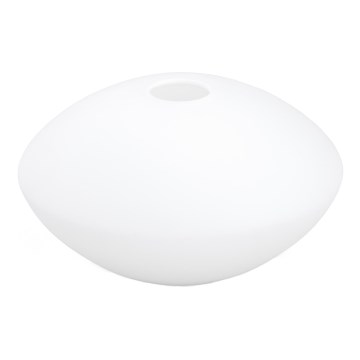 Náhradné sklo k lustru E14 pr. 15 cm biela