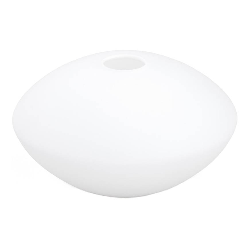 Náhradné sklo k lustru E14 pr. 15 cm biela