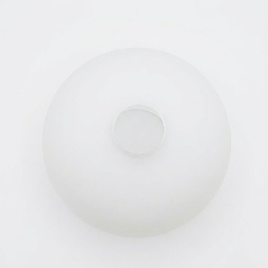 Náhradné sklo k lustru E14 pr. 15 cm biela