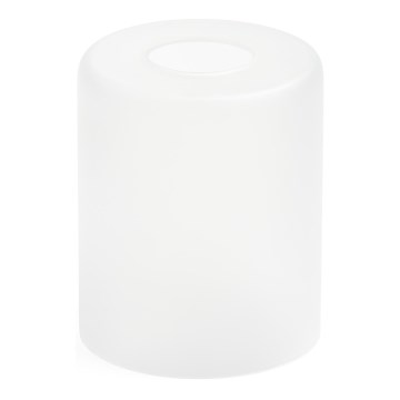 Náhradné sklo k lustru E27 pr. 10 cm biela