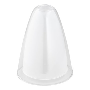 Náhradné sklo k lustru E27 pr. 18 cm číra