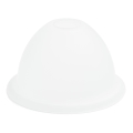 Náhradné sklo k lustru E27 pr. 19 cm biela