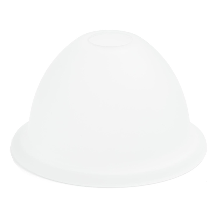 Náhradné sklo k lustru E27 pr. 19 cm biela