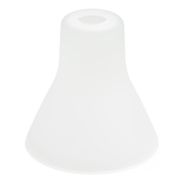 Náhradné sklo k lustru E27 pr. 20 cm biela