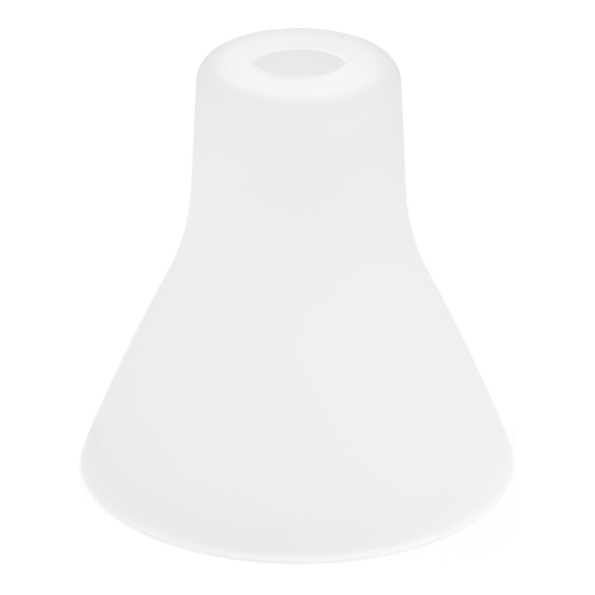 Náhradné sklo k lustru E27 pr. 20 cm biela