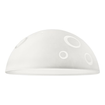 Náhradné sklo k lustru SFERA E27 140x300 mm biela
