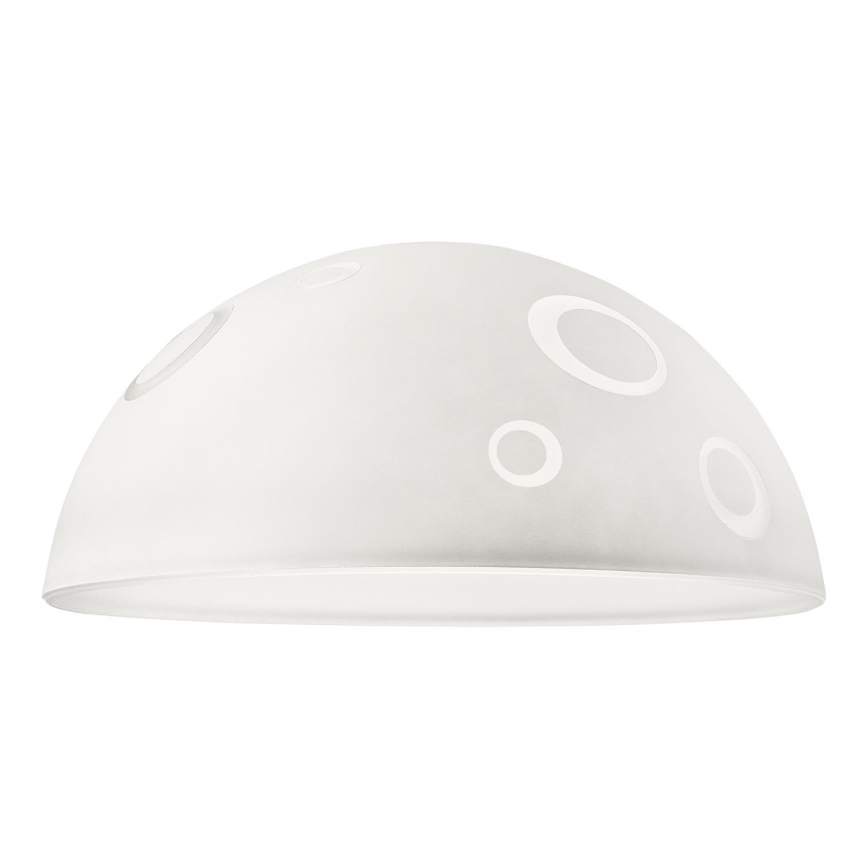 Náhradné sklo k lustru SFERA E27 140x300 mm biela