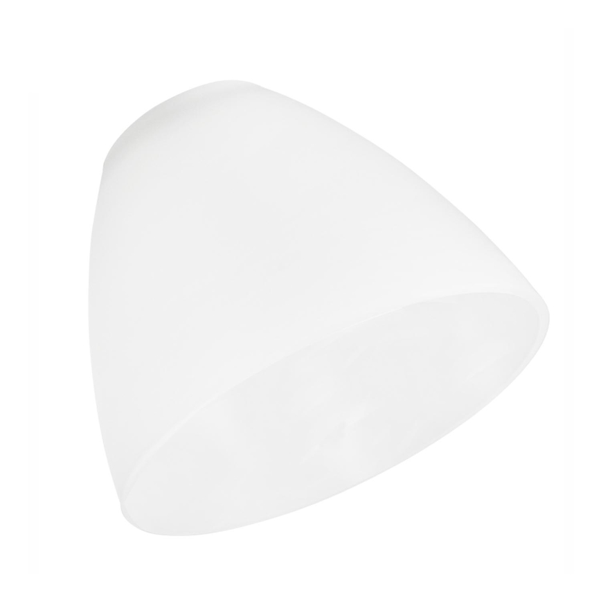 Náhradné sklo k lustru, stolnej lampe, stojacej lampe, nástennému svietidlu a stropnému svietidlu MIRANDA E27 110x130 mm biela