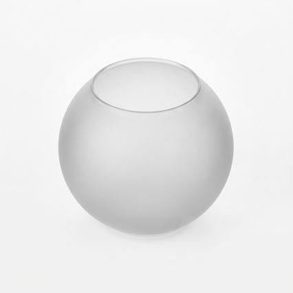 Náhradné sklo na luster E27, priemer 15 cm, matné biele