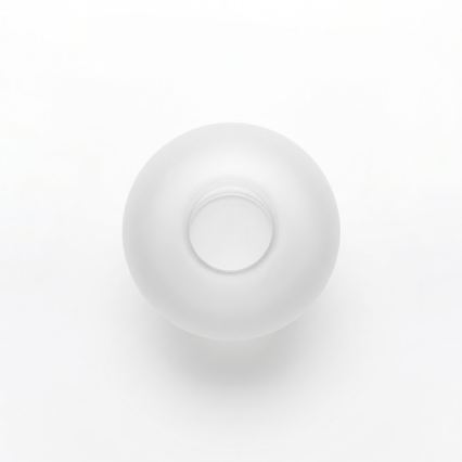 Náhradné sklo na luster E27, priemer 15 cm, matné biele