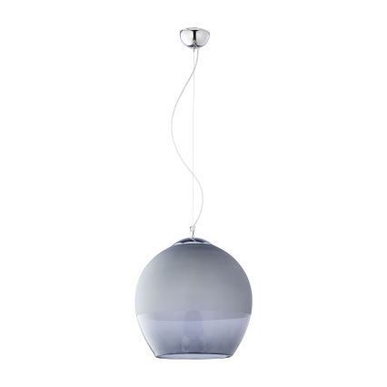 Náhradné sklo na luster KULA E27, priemer 38 cm, dymovo sivé