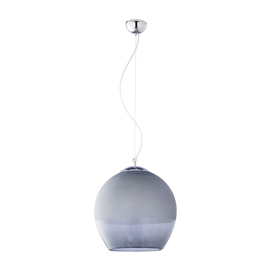 Náhradné sklo na luster KULA E27, priemer 38 cm, dymovo sivé