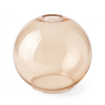 Náhradné sklo POBO pr. 14 cm dymovo-béžové