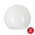 Náhradné sklo pre luster KULA E27, priemer 30 cm, biele