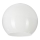 Náhradné sklo pre luster KULA E27, priemer 30 cm, biele