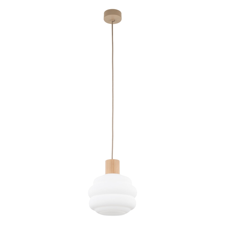 Náhradné sklo pre luster MELIA E27, pr. 20 cm, biele