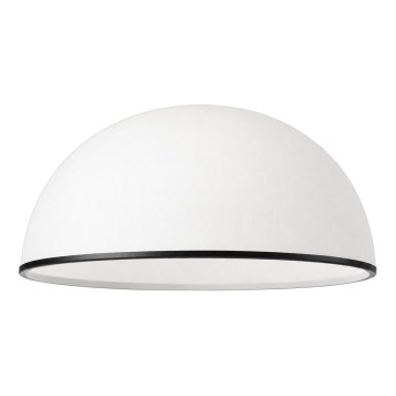 Náhradné sklo pre luster RETRO, ANTICO E27 pr. 30 cm biela/čierna