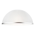 Náhradné sklo pre luster RETRO, ANTICO E27, priemer 30 cm, biela/strieborná
