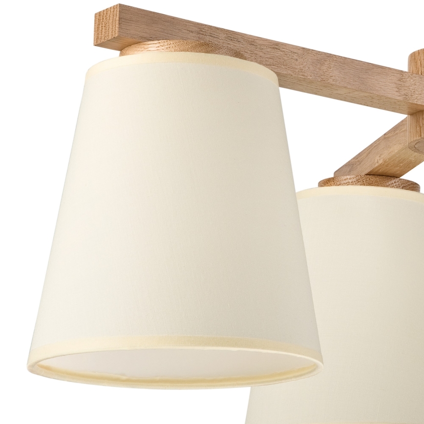 Náhradné tienidlo k lustru a nástennému svietidlu ELLIE E27 pr. 15 cm krémová
