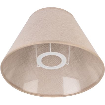 Náhradné tienidlo k stolnej lampe JUTA E27 pr. 19 cm béžová