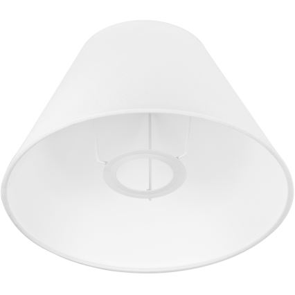 Náhradné tienidlo k stolnej lampe JUTA E27 pr. 19 cm biela