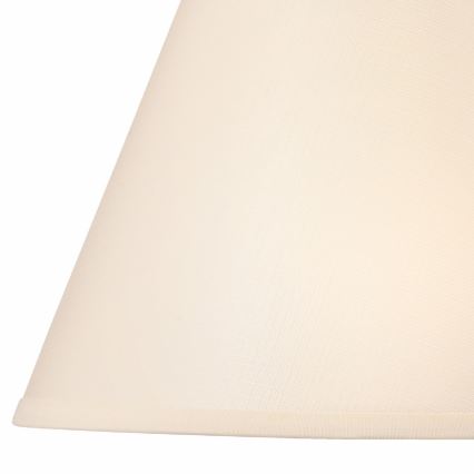 Náhradné tienidlo k stolnej lampe JUTA E27, priemer 19 cm, krémové