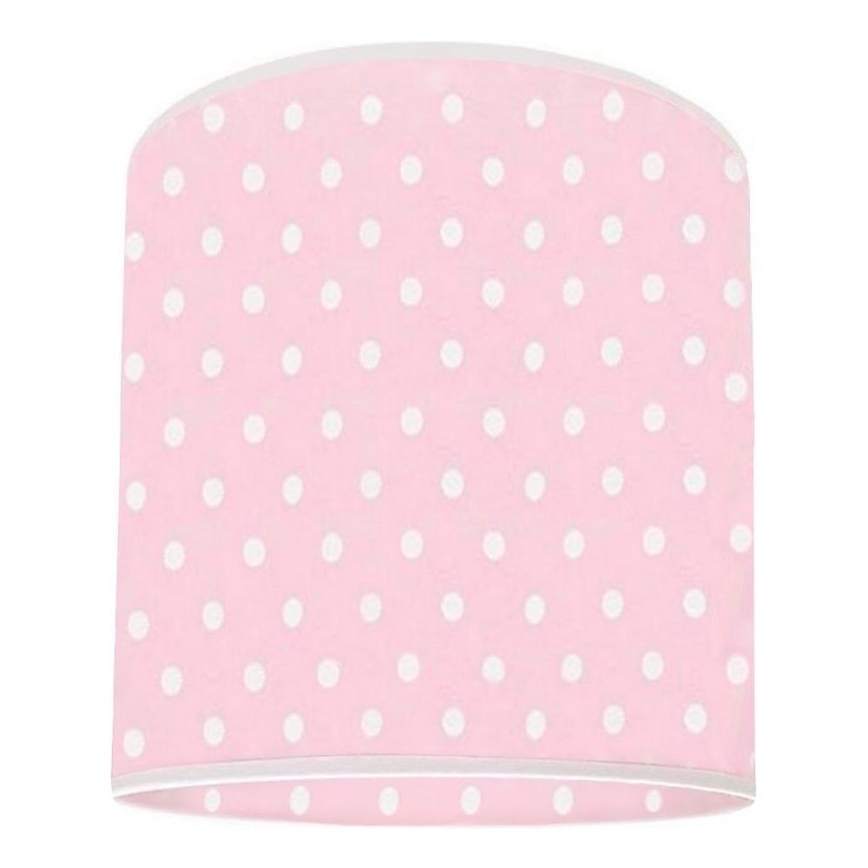 Náhradné tienidlo k lustru DOTS pr. 15 cm ružová