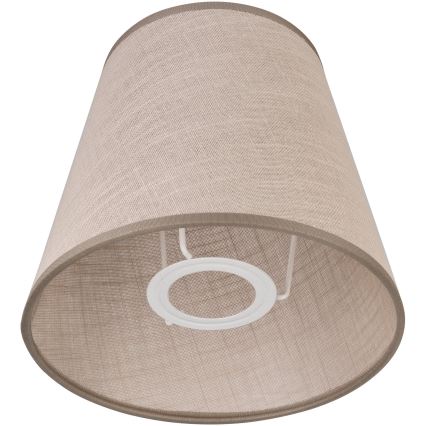 Náhradné tienidlo k lustru LORENZO E27 pr. 16 cm béžová