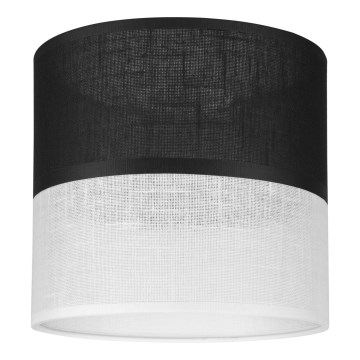 Náhradné tienidlo k lustru, nástennému svietidlu a stolnej lampe ANDREA E27 pr. 16 cm čierna/biela