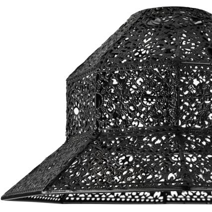 Náhradné tienidlo k lustru SAMIRA E27 pr. 33 cm čierna