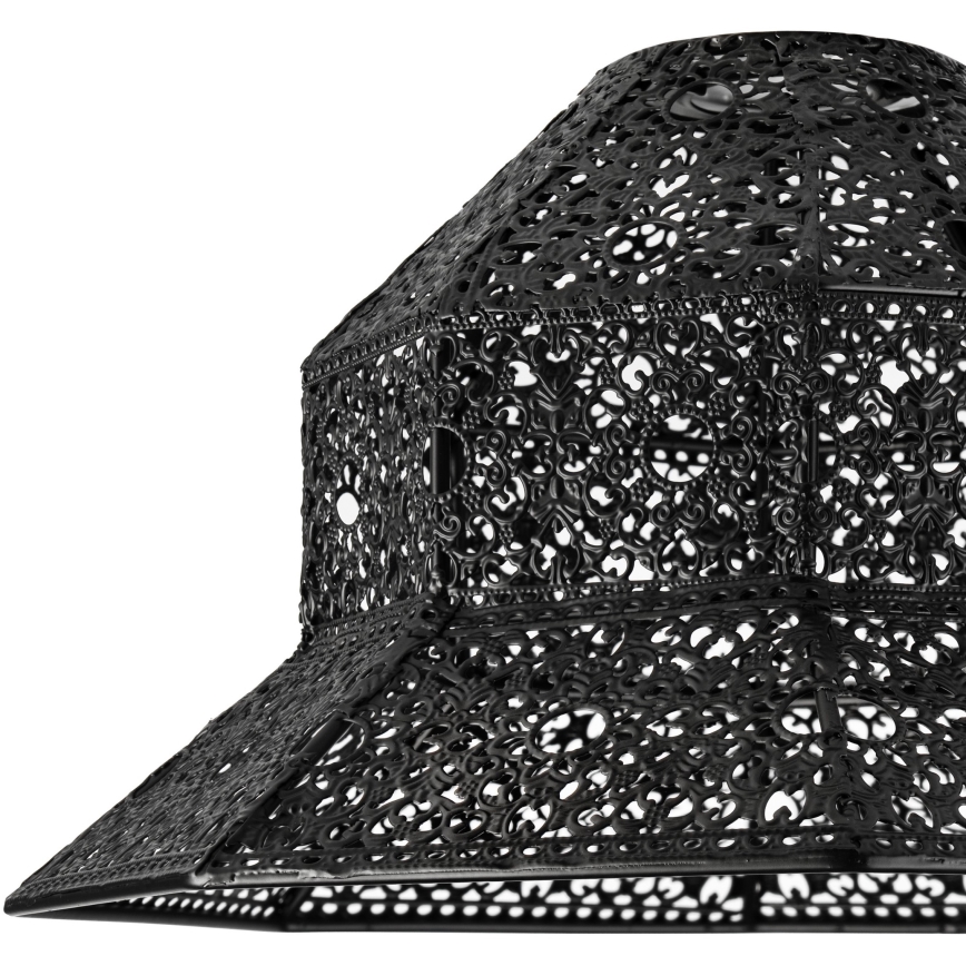 Náhradné tienidlo k lustru SAMIRA E27 pr. 33 cm čierna