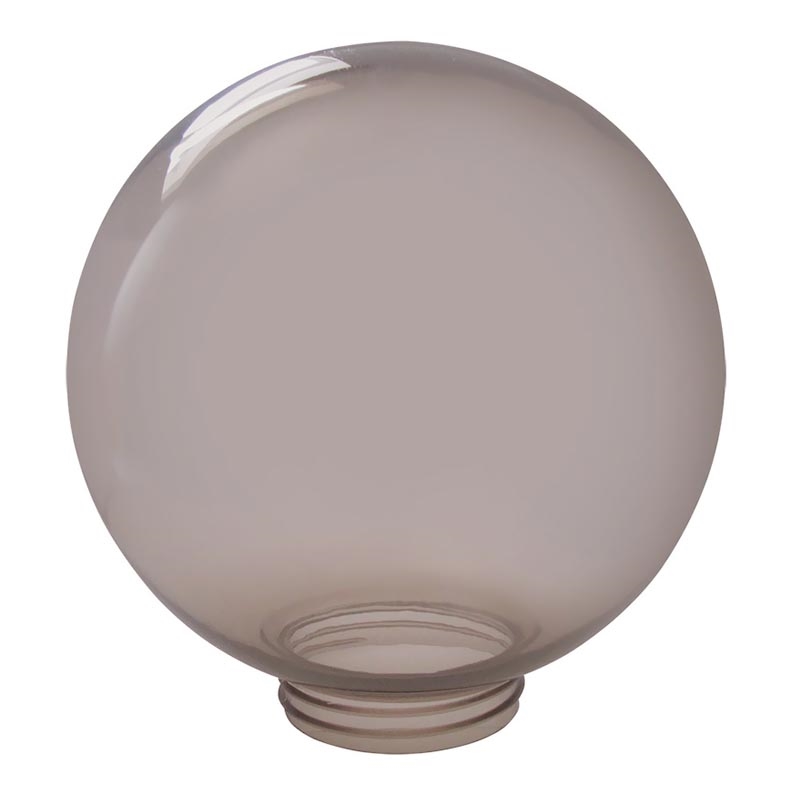 Náhradné tienidlo k nástennému svietidlu dymové pre svietidlá E27 pr. 20 cm