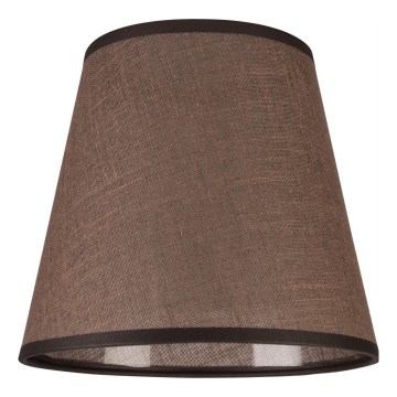 Náhradné tienidlo k nástennému svietidlu LORENZO E27 pr. 16 cm hnedá