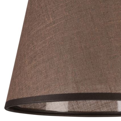 Náhradné tienidlo k nástennému svietidlu LORENZO E27 pr. 16 cm hnedá