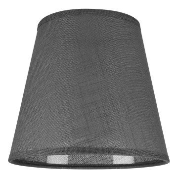 Náhradné tienidlo k nástennému svietidlu LORENZO E27 pr. 16 cm šedá