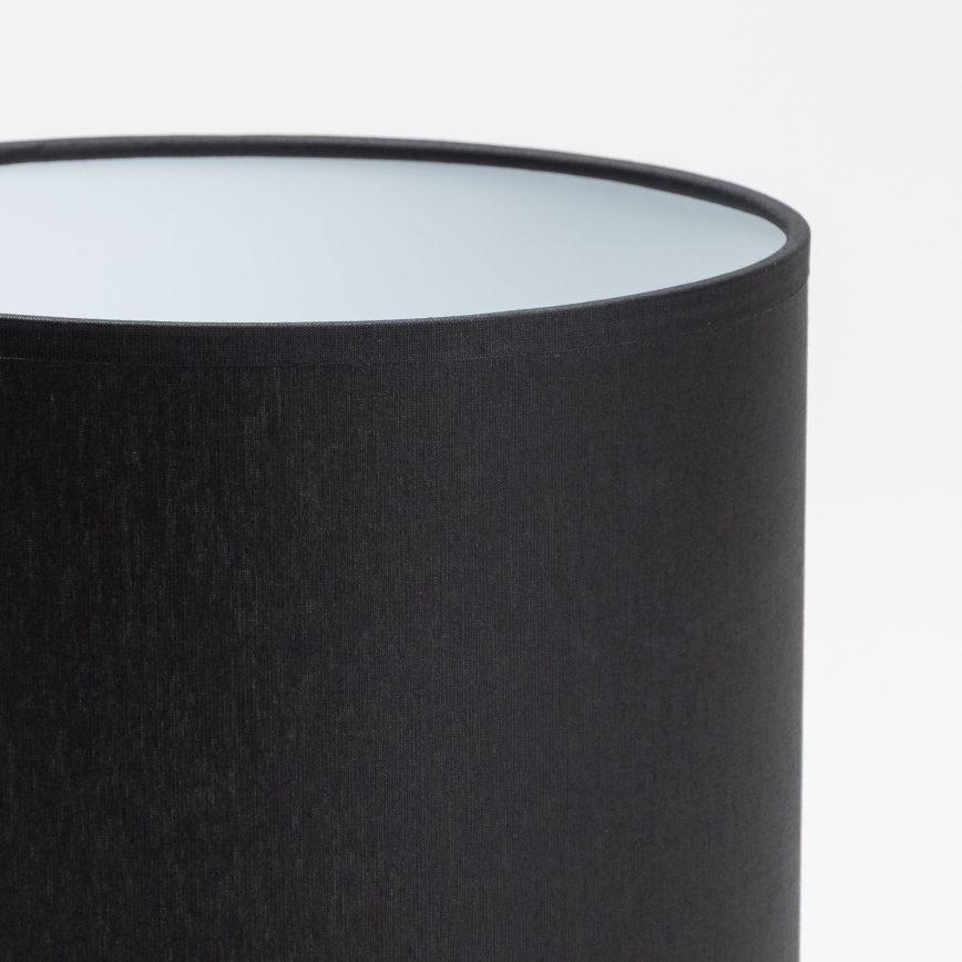Náhradné tienidlo k stolnej lampe a nástennému svietidlu DEVA E27 16x20 cm čierna