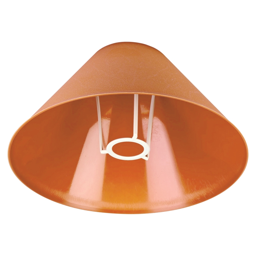 Náhradné tienidlo k stolnej lampe E14 21x11 cm oranžová