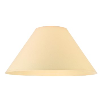 Náhradné tienidlo k stolnej lampe E14 21x11 cm žltá
