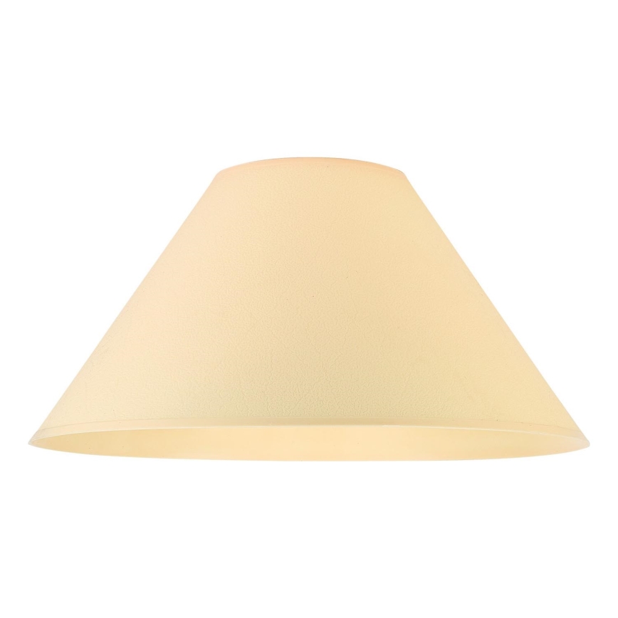 Náhradné tienidlo k stolnej lampe E14 21x11 cm žltá