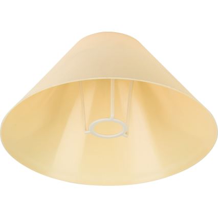 Náhradné tienidlo k stolnej lampe E14 21x11 cm žltá